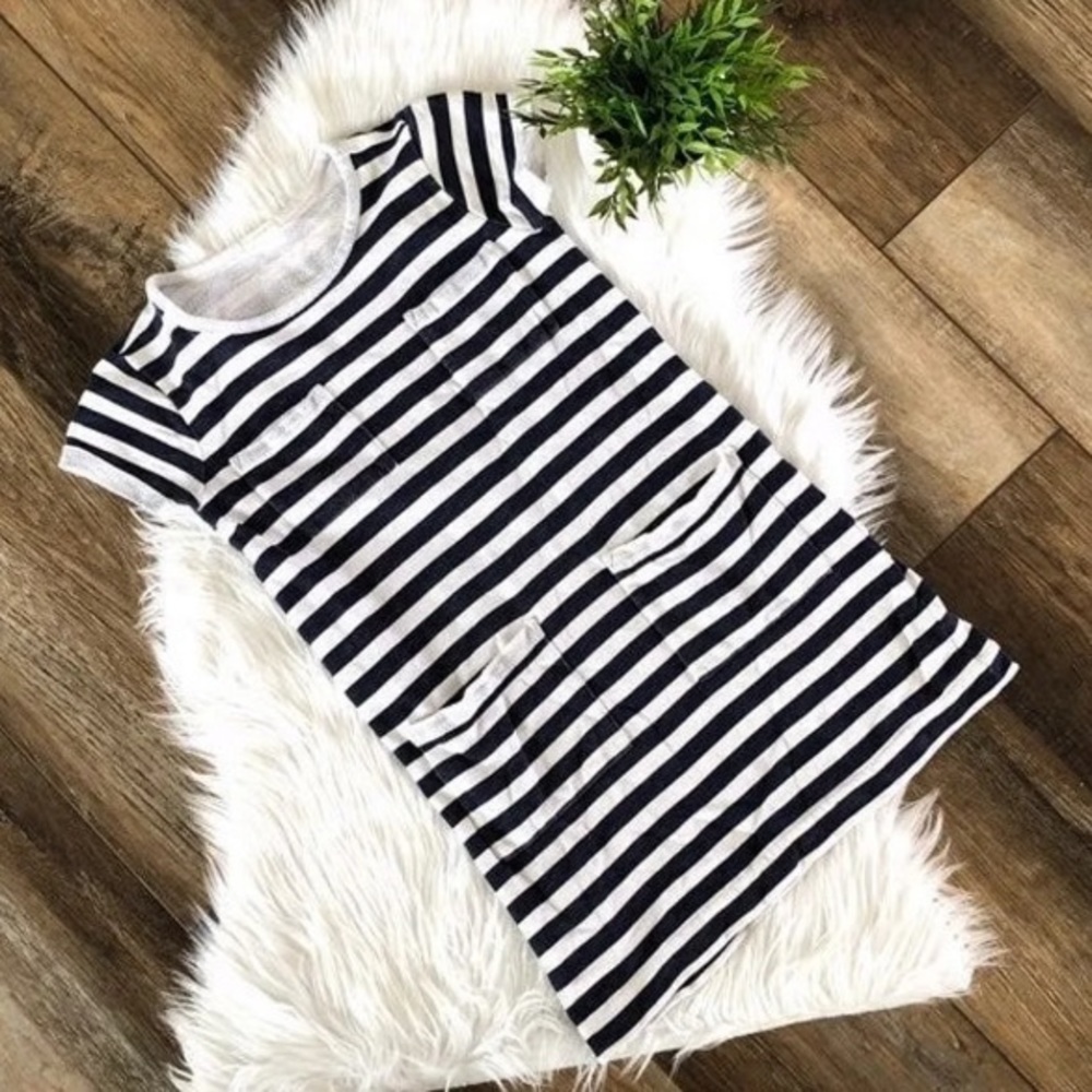 Girls Crewcuts Tunic Dress Striped Dress 10/12